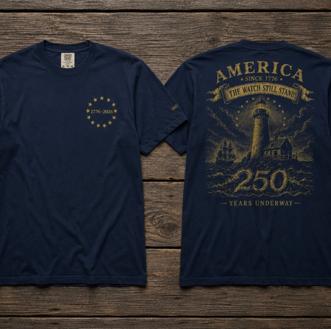 The Watch Still Stands | America 250 Commemorative Tee
