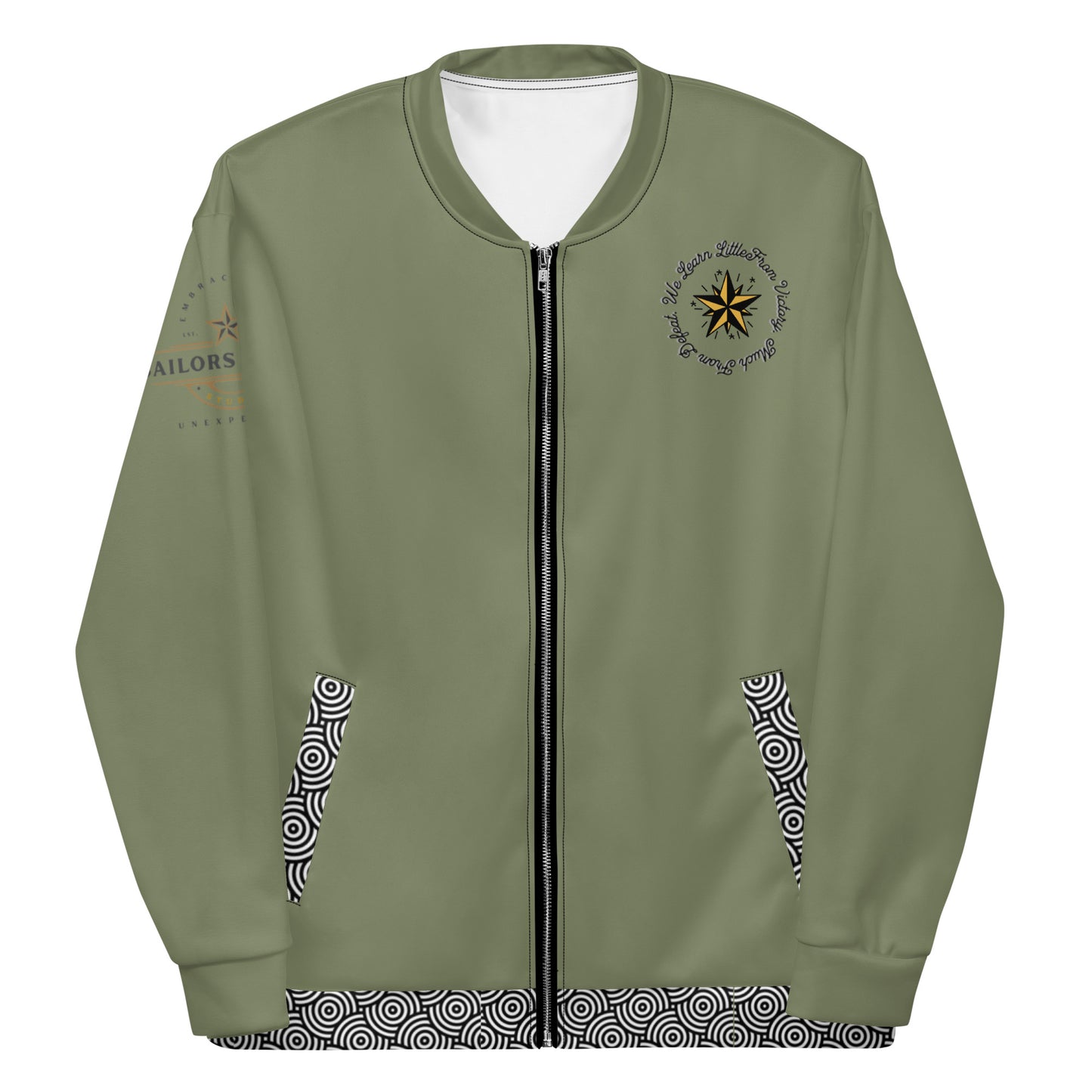 Samurai Wisdom Unisex Bomber Jacket