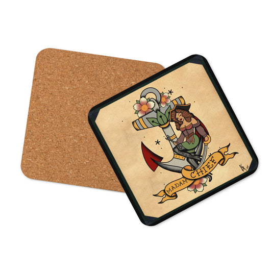 Madam Chief Custom Coaster