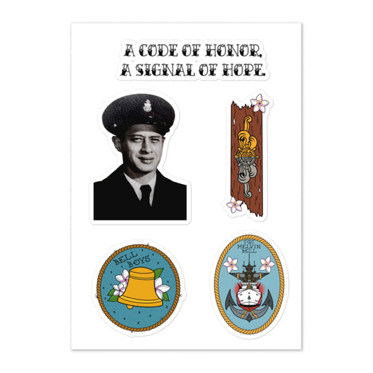 CGC Melvin Bell Plank Owner Sticker Sheet