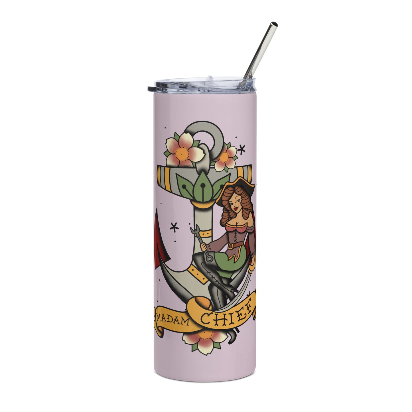 Madam Chief Custom Stainless Steel Tumbler