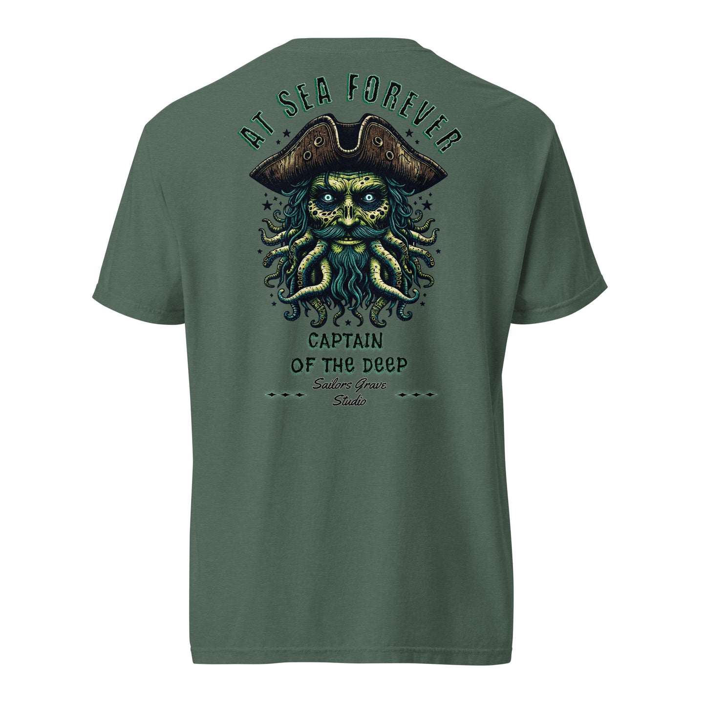 Davy Jones At Sea Forever Unisex garment-dyed heavyweight t-shirt