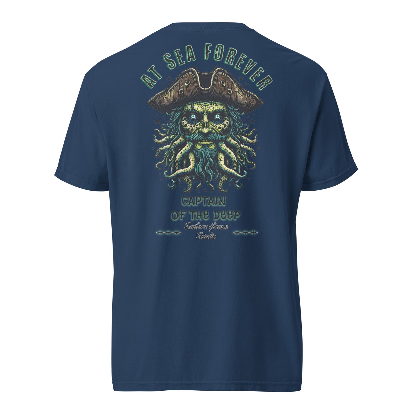 Davy Jones At Sea Forever Unisex garment-dyed heavyweight t-shirt