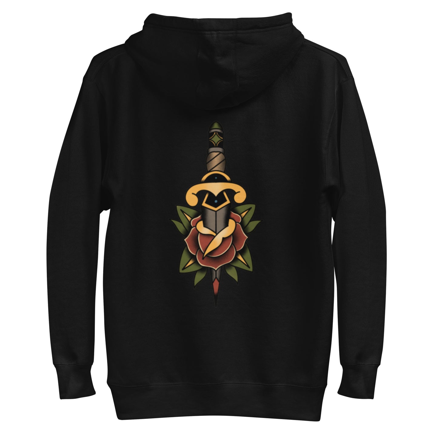 Dagger N' Rose Unisex Hoodie