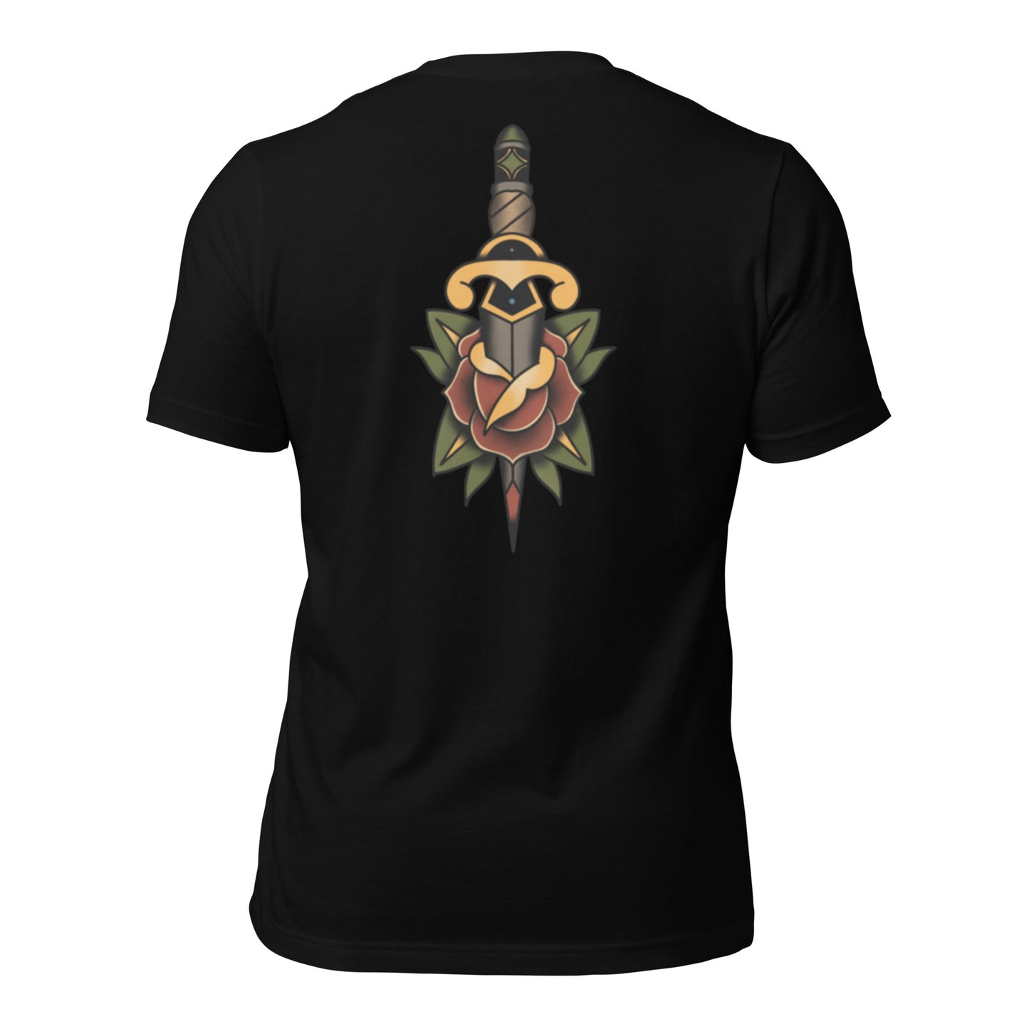 Dagger N' Rose Unisex t-shirt